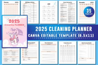 2025 Cleaning Planner Canva KDP Interior Graphic by Creative Space ...