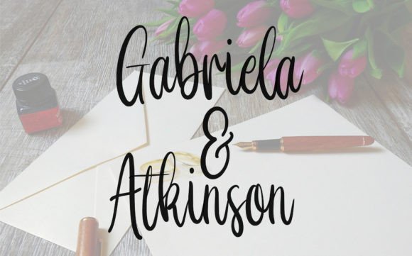 August Ends Font - Preview 3