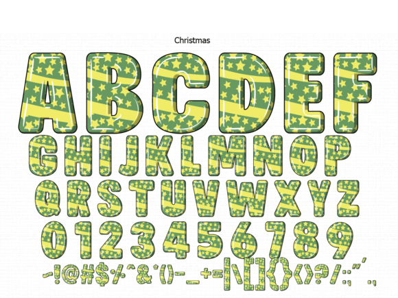 Christmas Font - Preview 1