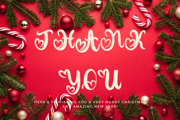 Christmas Heart Font - Preview 6