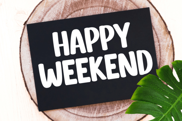 Lover Weekend Font PNG with transparent background - Preview 5