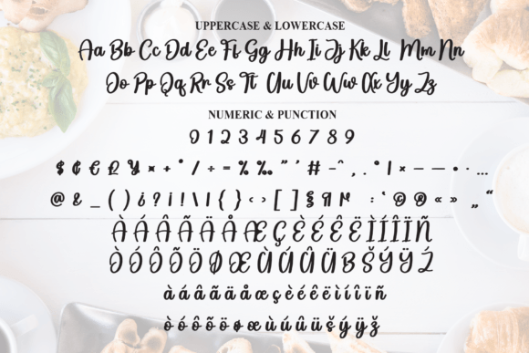 Lunch Break Font PNG with transparent background - Preview 6