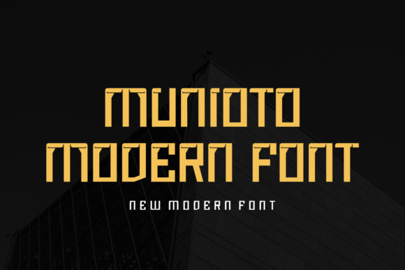 Munioto Font PNG with transparent background - Preview 1