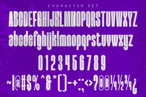 Rasedron Font PNG with transparent background - Preview 5