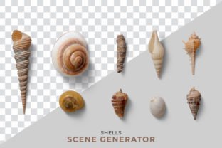 Shells Scene Generator Graphic by hr studio · Creative Fabrica