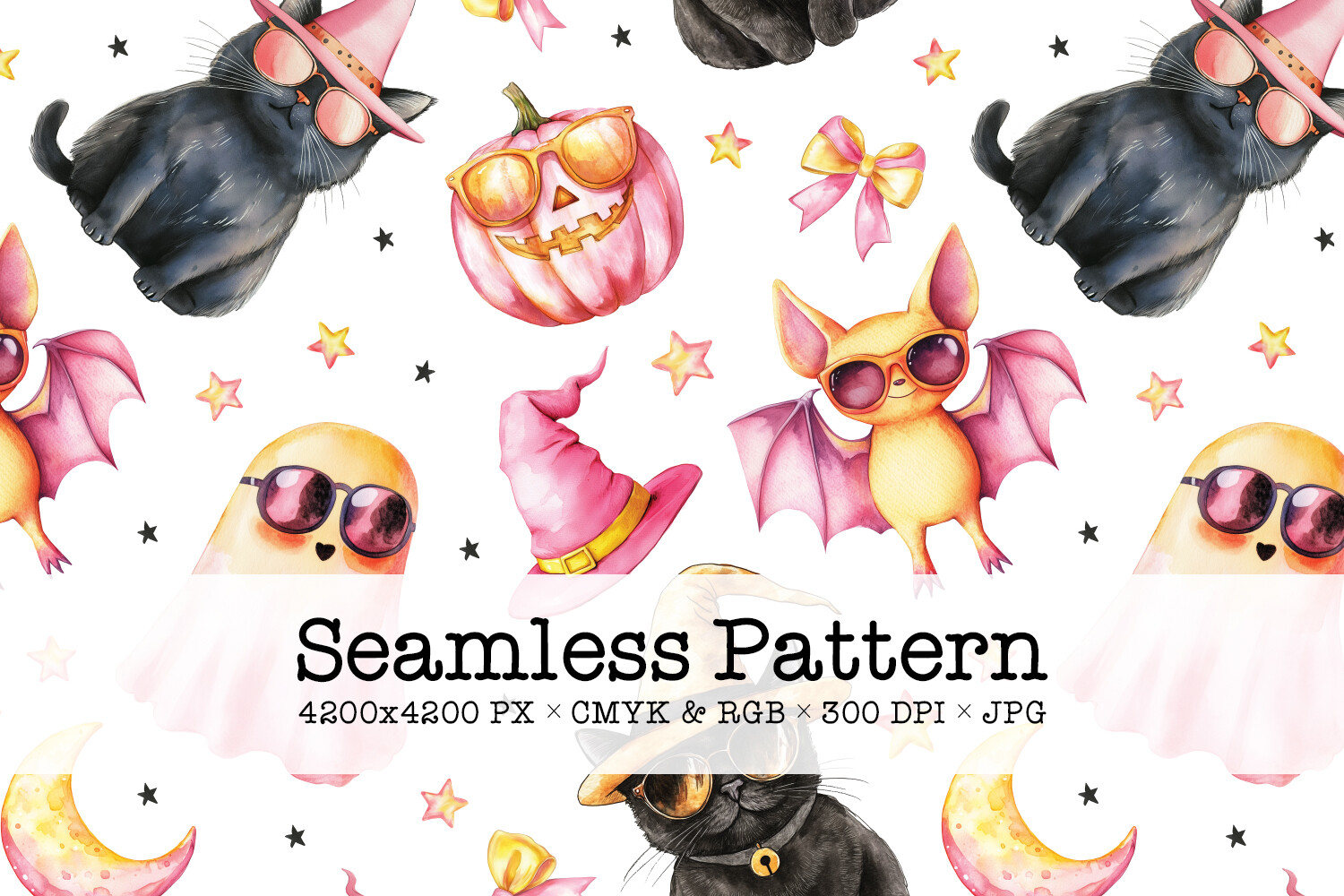 Warm Halloween Seamless Pattern Graphic by Sabina Leja · Creative Fabrica