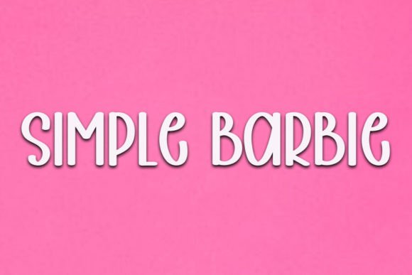 Barbie Font - Preview 2