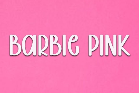 Barbie Font - Preview 3
