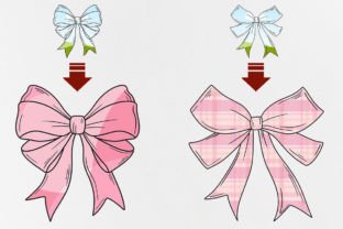 Bow Canva Frame Template Coquette Ribbon Graphic by 2B Designs ...