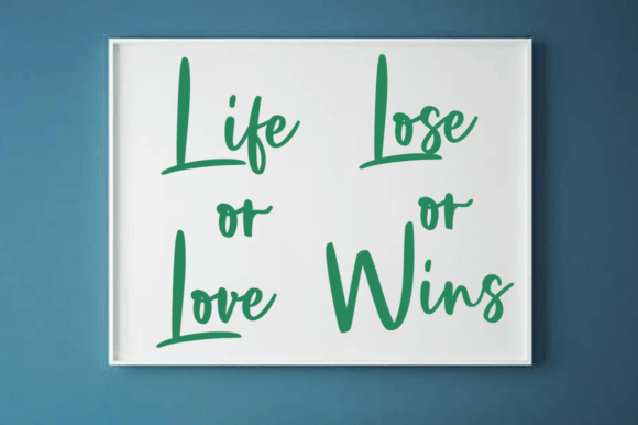 Bring Love Font - Preview 2