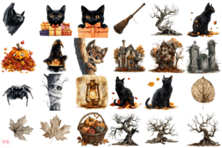 Cute Halloween Huge Bundle Graphic by Markicha Art · Creative Fabrica
