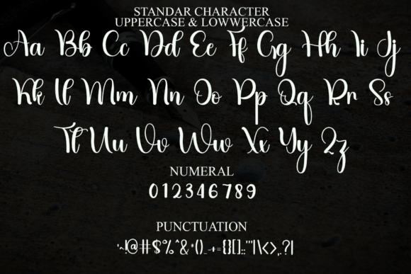 Cute Minimalist Font PNG with transparent background - Preview 2