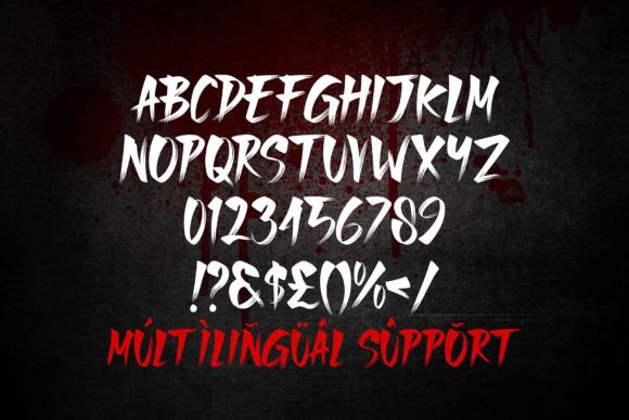 Dread Whisper Font - Preview 5