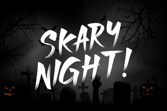 Dread Whisper Font - Preview 2