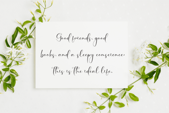 Greathing Christmas Font - Preview 2
