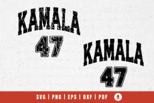 Kamala 47 Varsity Graphic by Sabuydee Design · Creative Fabrica