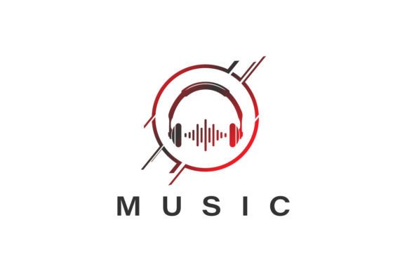 Music Headphone Logo.