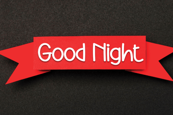 Night Santa Font PNG with transparent background - Preview 4