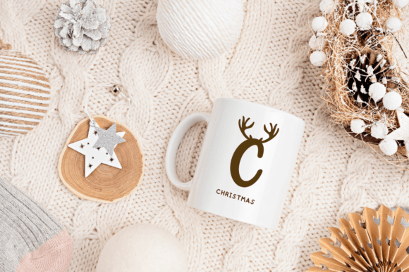 Reindeer Christmas Font font preview - 1