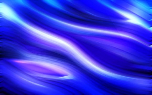 Abstract Warped Lines Blue and Purple