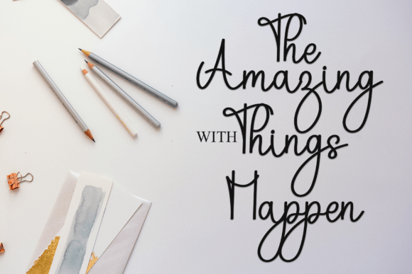 Amelya Signature Font - Preview 1