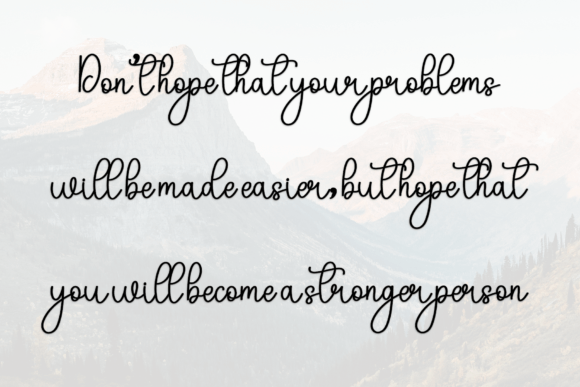 Amelya Signature Font - Preview 5