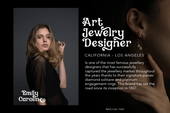 Avolisse Font - Preview 5