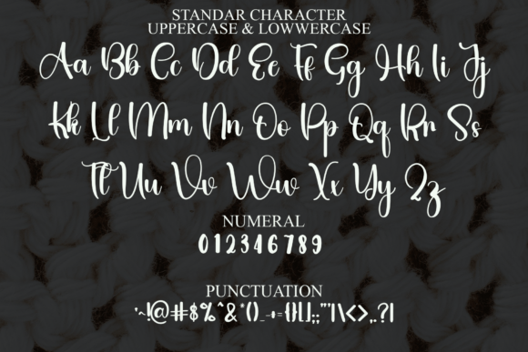 Basting Font - Preview 2