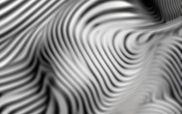 Black and White Abstract Pattern and