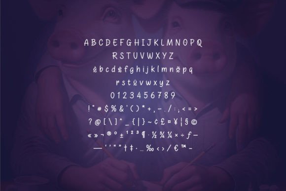 Brother Pig Font - Preview 3