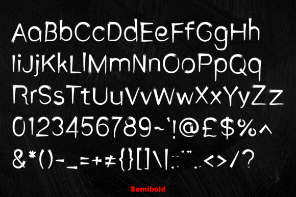 Brushed Font - Preview 4