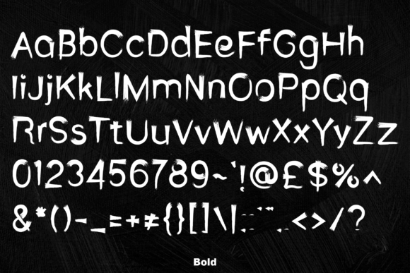 Brushed Font - Preview 5