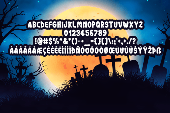 Chilling Pumpkin Font - Preview 4