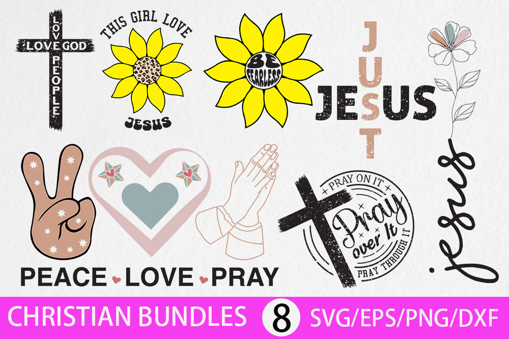 Christian Quotes SVG Bundle Graphic by EM STORE · Creative Fabrica