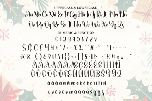 Christmas Font - Preview 6