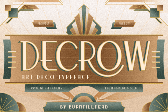 Decrow Font - Preview 1