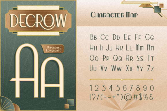 Decrow Font - Preview 2