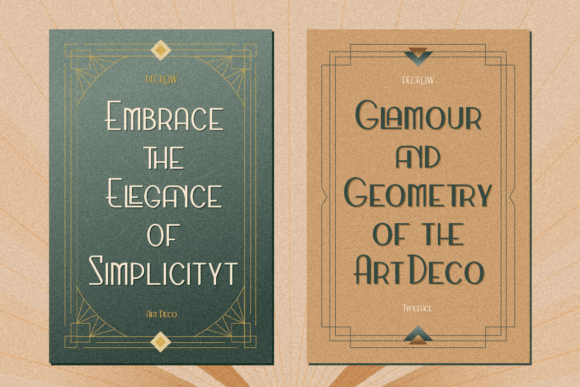 Decrow Font - Preview 3
