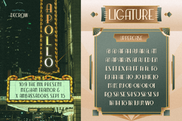 Decrow Font - Preview 5