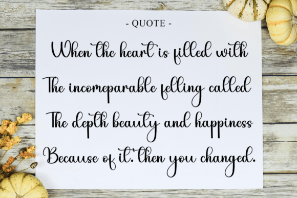 Elegant Signature Font - Preview 3