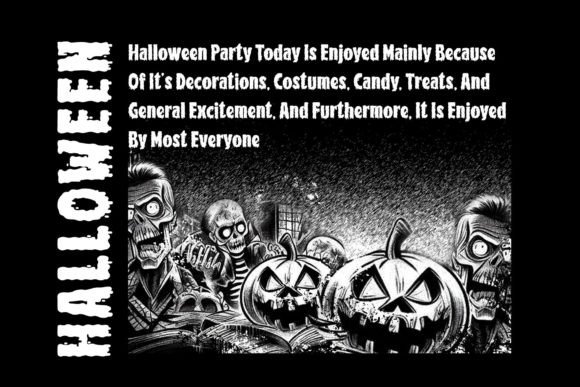 Ghastly Sans Font - Preview 3
