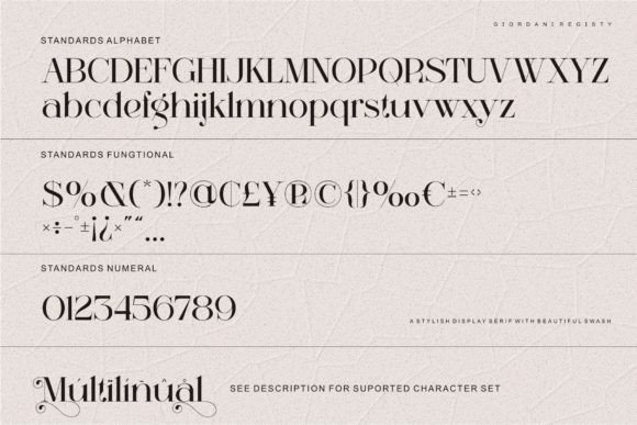 Giordani Registy Font - Preview 6