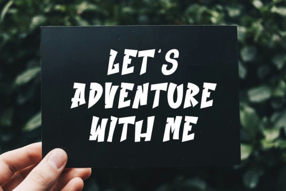 Jungle Fresh Font PNG with transparent background - Preview 3
