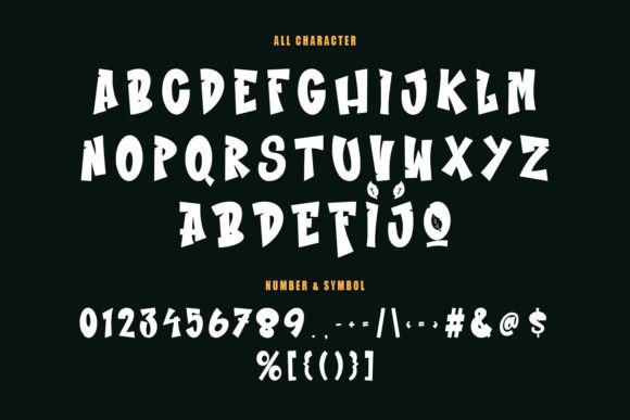 Jungle Fresh Font PNG with transparent background - Preview 6