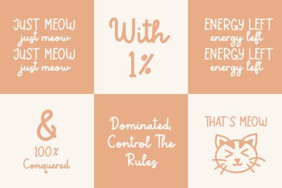 Ktty Gummy Font PNG with transparent background - Preview 2
