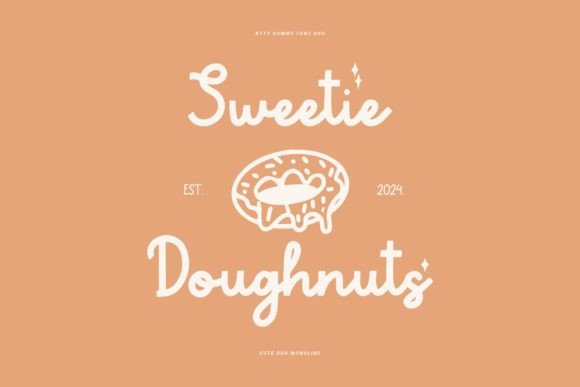 Ktty Gummy Font PNG with transparent background - Preview 4