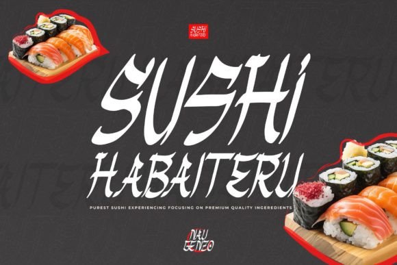 Nau Genzo Font font preview - 2