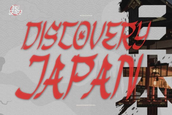 Nau Genzo Font font preview - 5