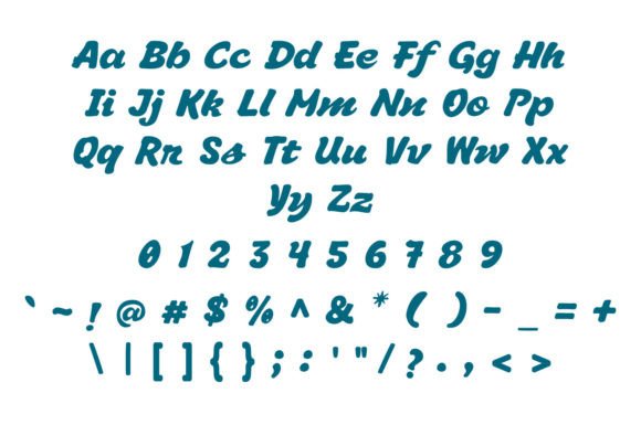 Oven Font PNG with transparent background - Preview 1