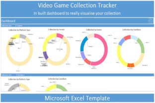Video Game Collection Tracker | Library Graphic by veritastemplates ...
